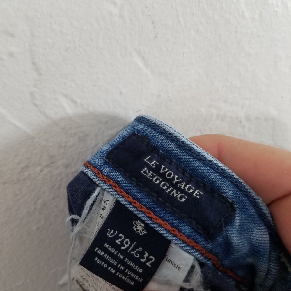 Scotch & Soda LE VOYAGE Legging Stretch Jeans Blue Size 29 - Picture 8 of 9